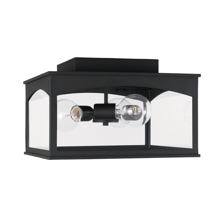 Capital Lighting 946731BK  Burton Outdoor Black