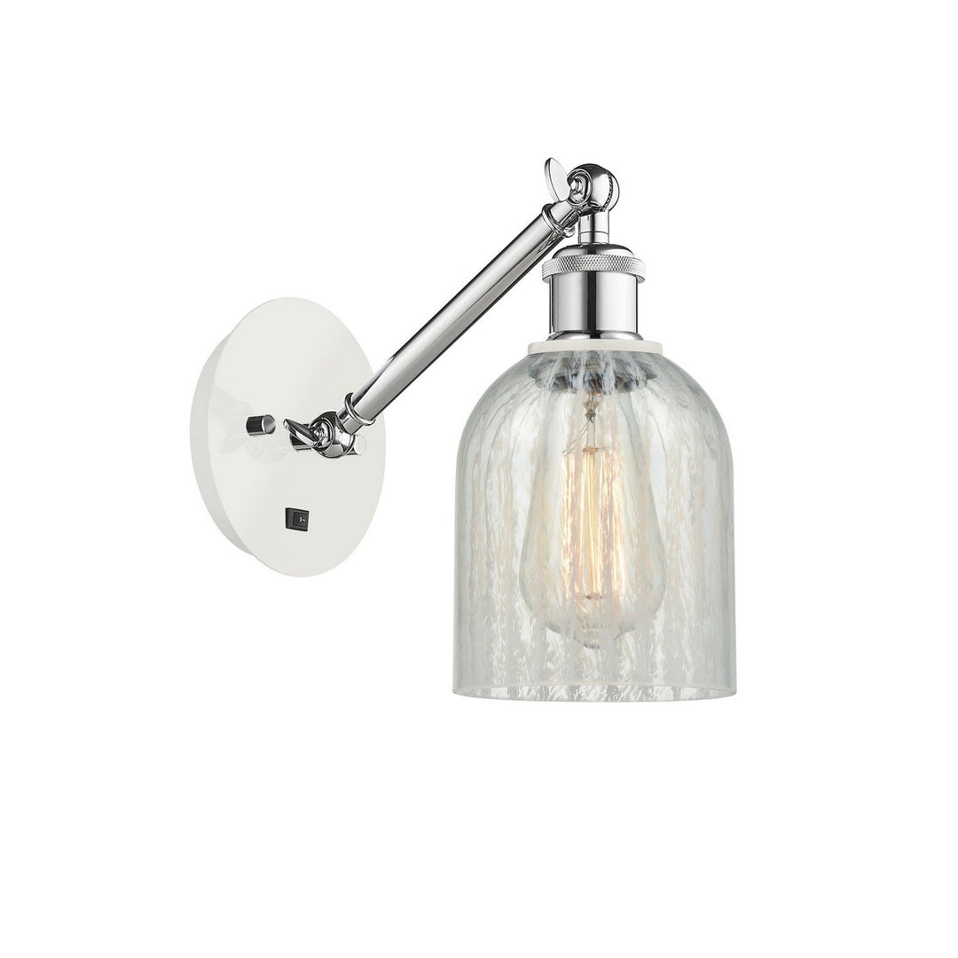 Innovations Ballston 317-1W-WPC-G2511-LED Wall Sconce Light - White and Polished Chrome
