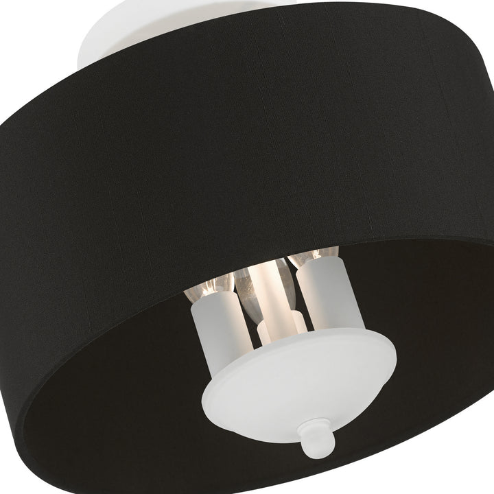 Livex Huntington 40111-03 Ceiling Light - White