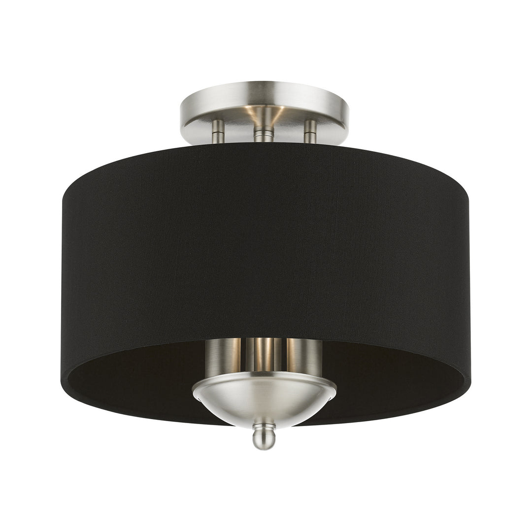 Livex Huntington 40111-91 Ceiling Light - Brushed Nickel