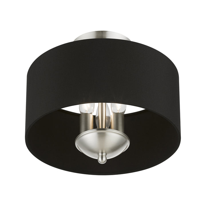 Livex Huntington 40111-91 Ceiling Light - Brushed Nickel