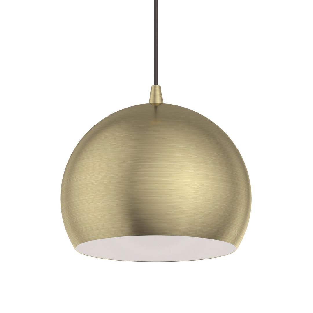 Livex Piedmont 40801-01 Pendant Light - Antique Brass