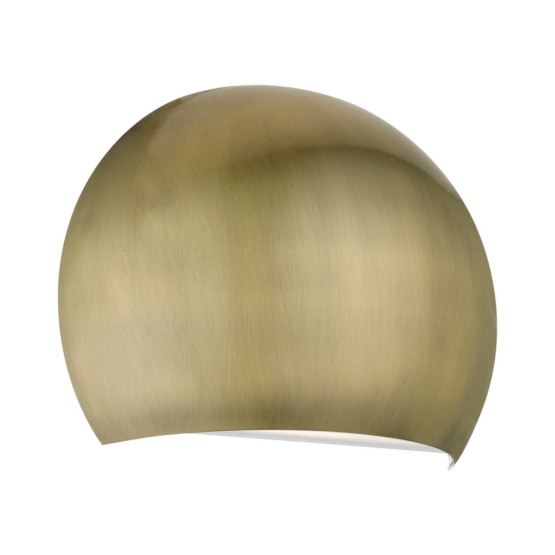 Livex Piedmont 40802-01 Wall Sconce Light - Antique Brass