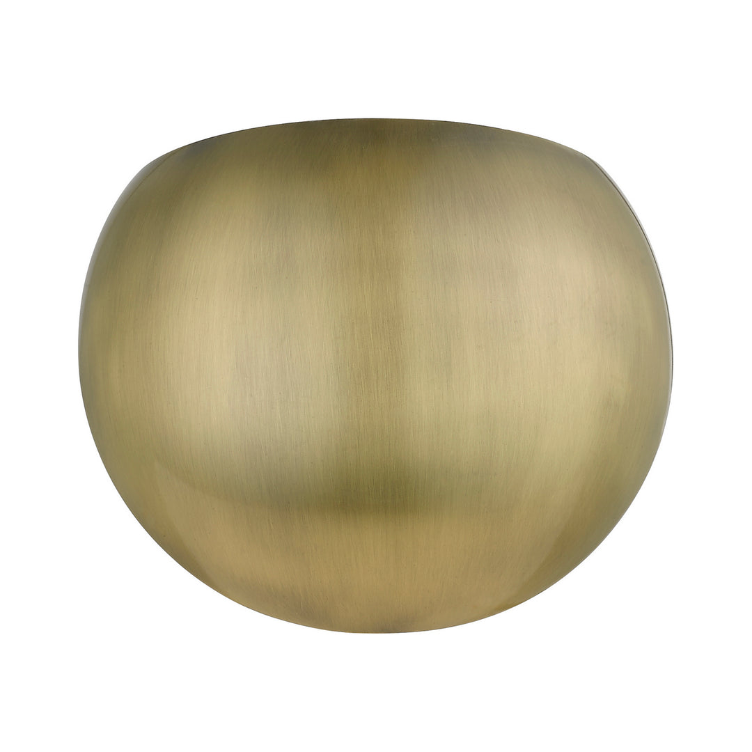 Livex Piedmont 40802-01 Wall Sconce Light - Antique Brass
