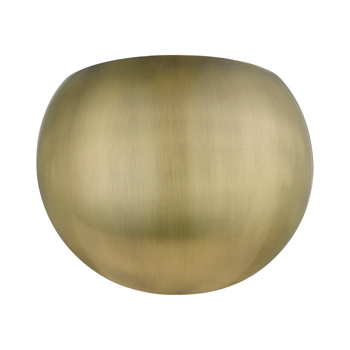 Livex Piedmont 40802-01 Wall Sconce Light - Antique Brass