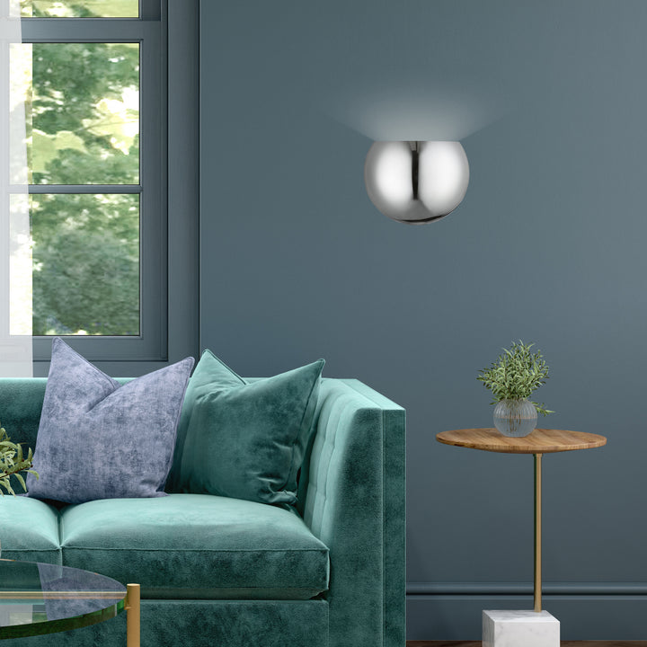 Livex Piedmont 40802-05 Wall Sconce Light - Polished Chrome
