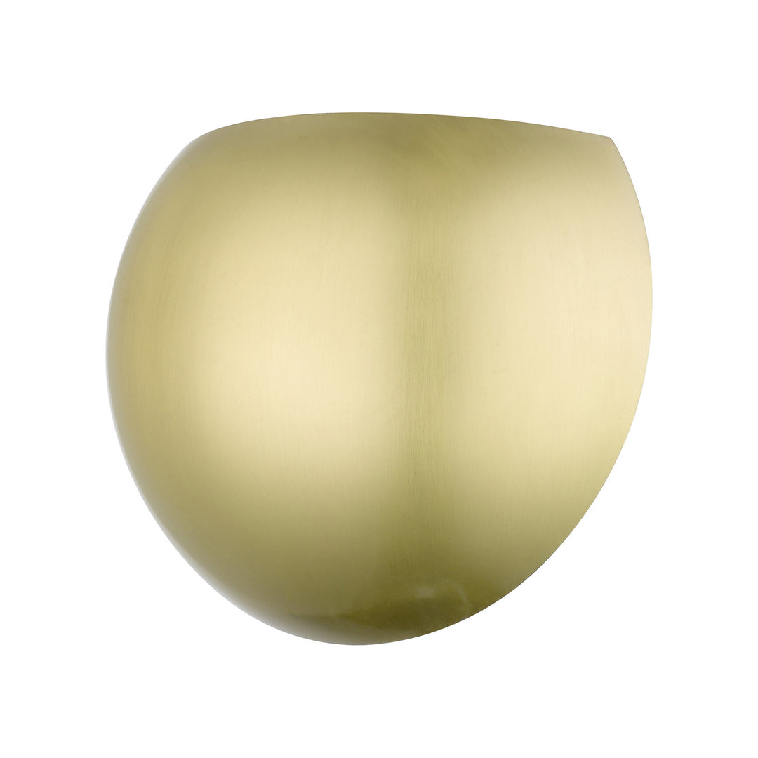 Livex Piedmont 40802-12 Wall Sconce Light - Satin Brass