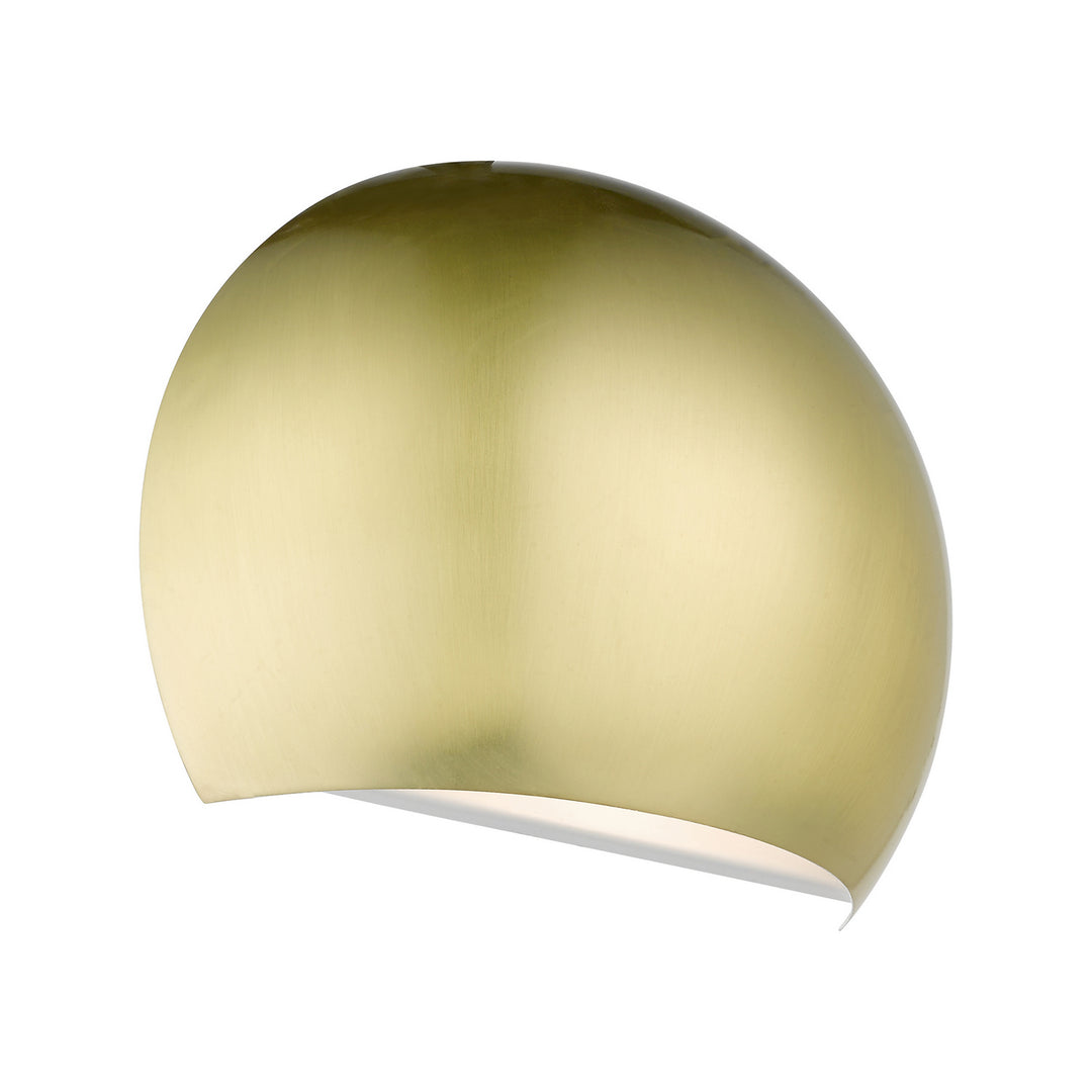 Livex Piedmont 40802-12 Wall Sconce Light - Satin Brass