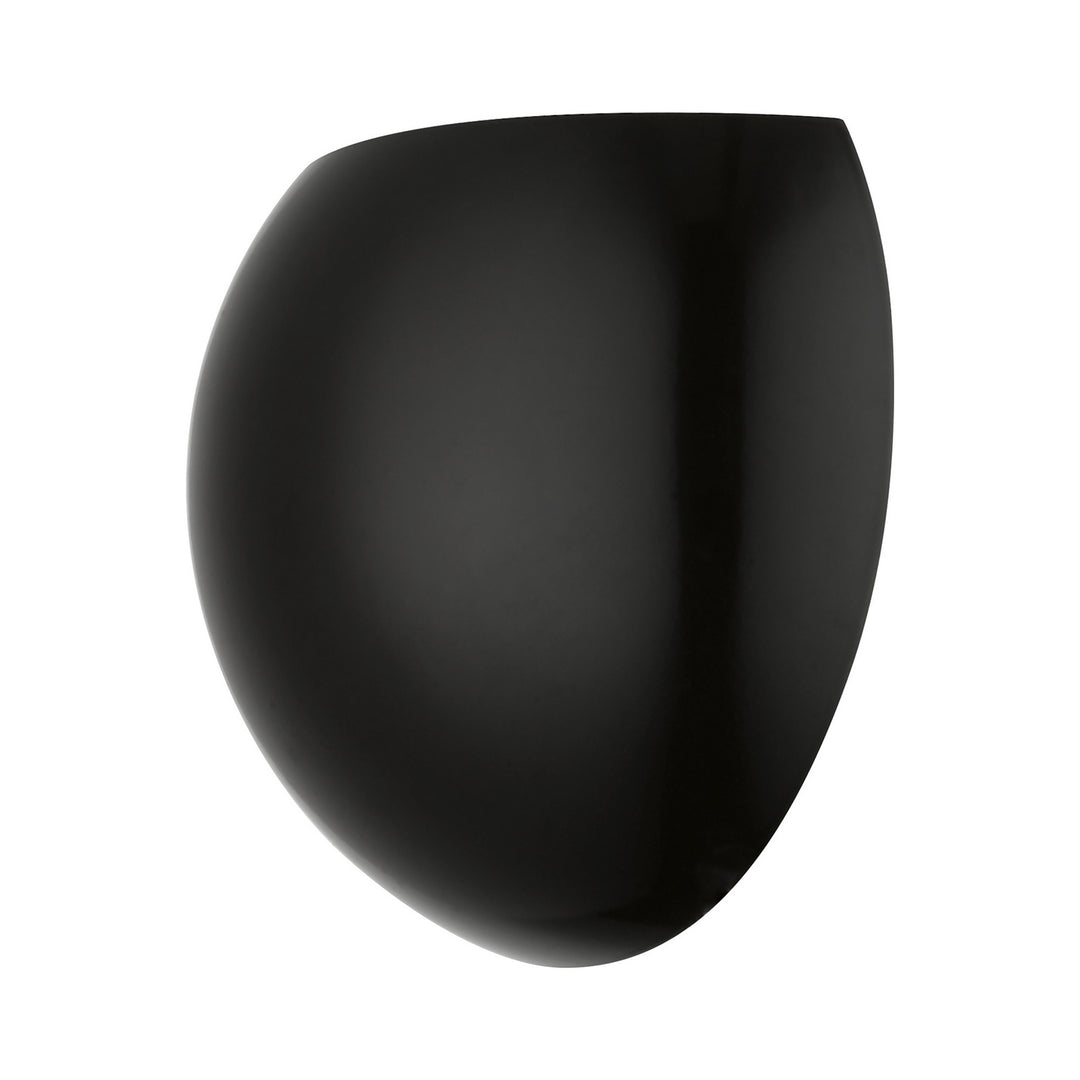 Livex Piedmont 40802-68 Wall Sconce Light - Shiny Black