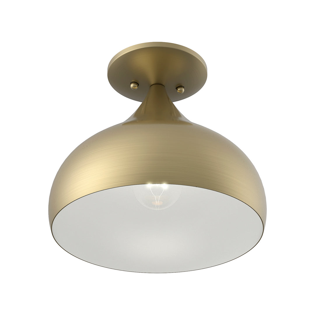 Livex Amador 40980-01 Ceiling Light - Antique Brass