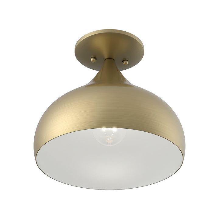 Livex Amador 40980-01 Ceiling Light - Antique Brass