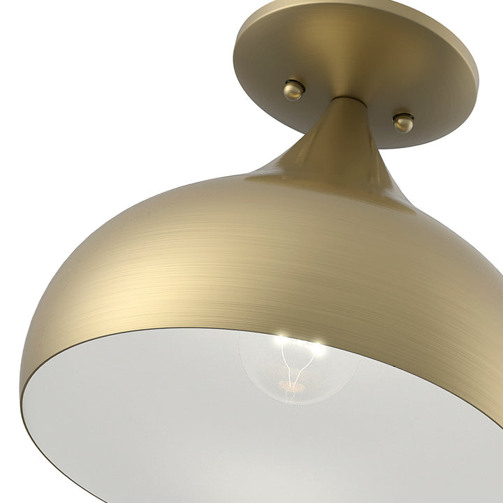 Livex Amador 40980-01 Ceiling Light - Antique Brass