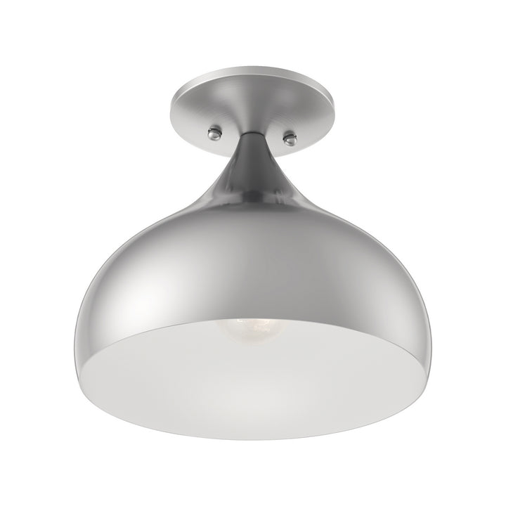 Livex Amador 40980-91 Ceiling Light - Brushed Nickel