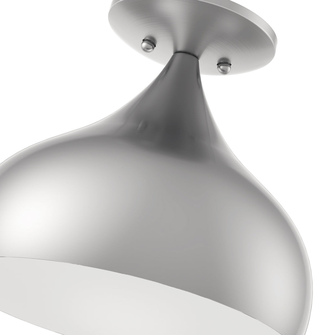 Livex Amador 40980-91 Ceiling Light - Brushed Nickel