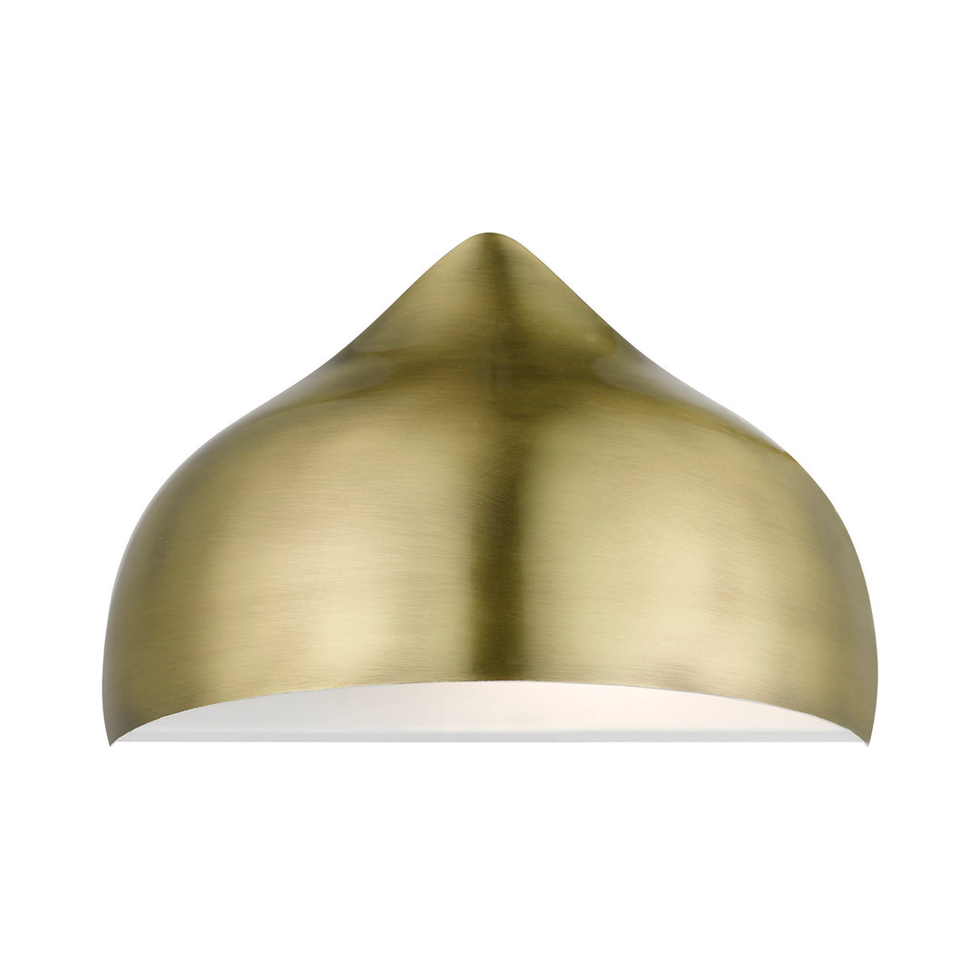 Livex Amador 40987-01 Wall Sconce Light - Antique Brass