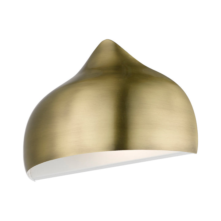 Livex Amador 40987-01 Wall Sconce Light - Antique Brass