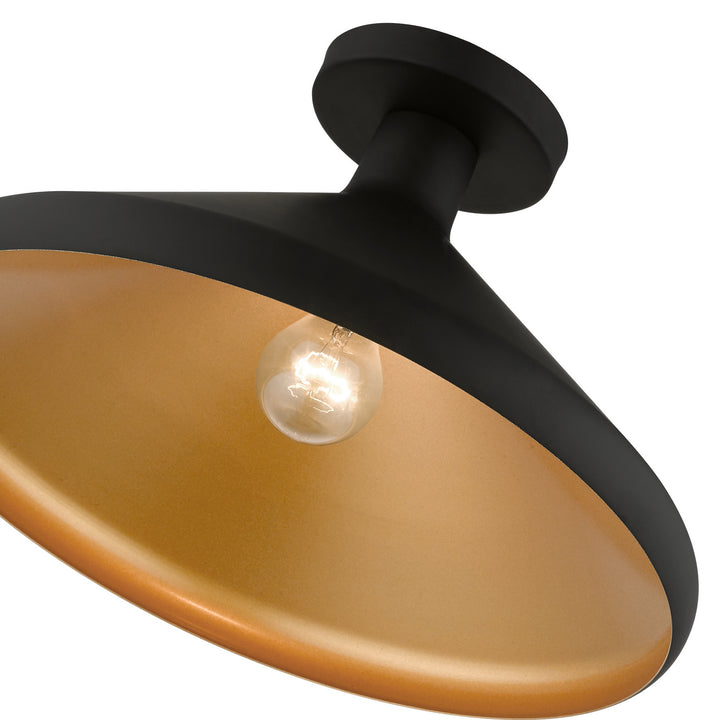 Livex Geneva 41020-04 Ceiling Light - Black