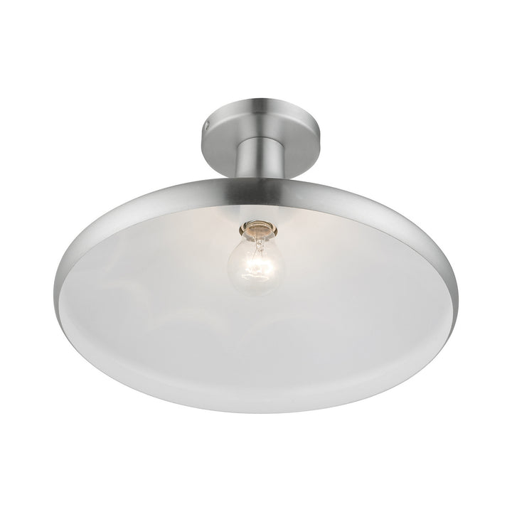 Livex Geneva 41020-66 Ceiling Light - Brushed Aluminum