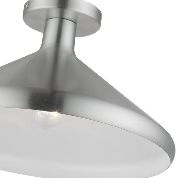 Livex Geneva 41020-66 Ceiling Light - Brushed Aluminum