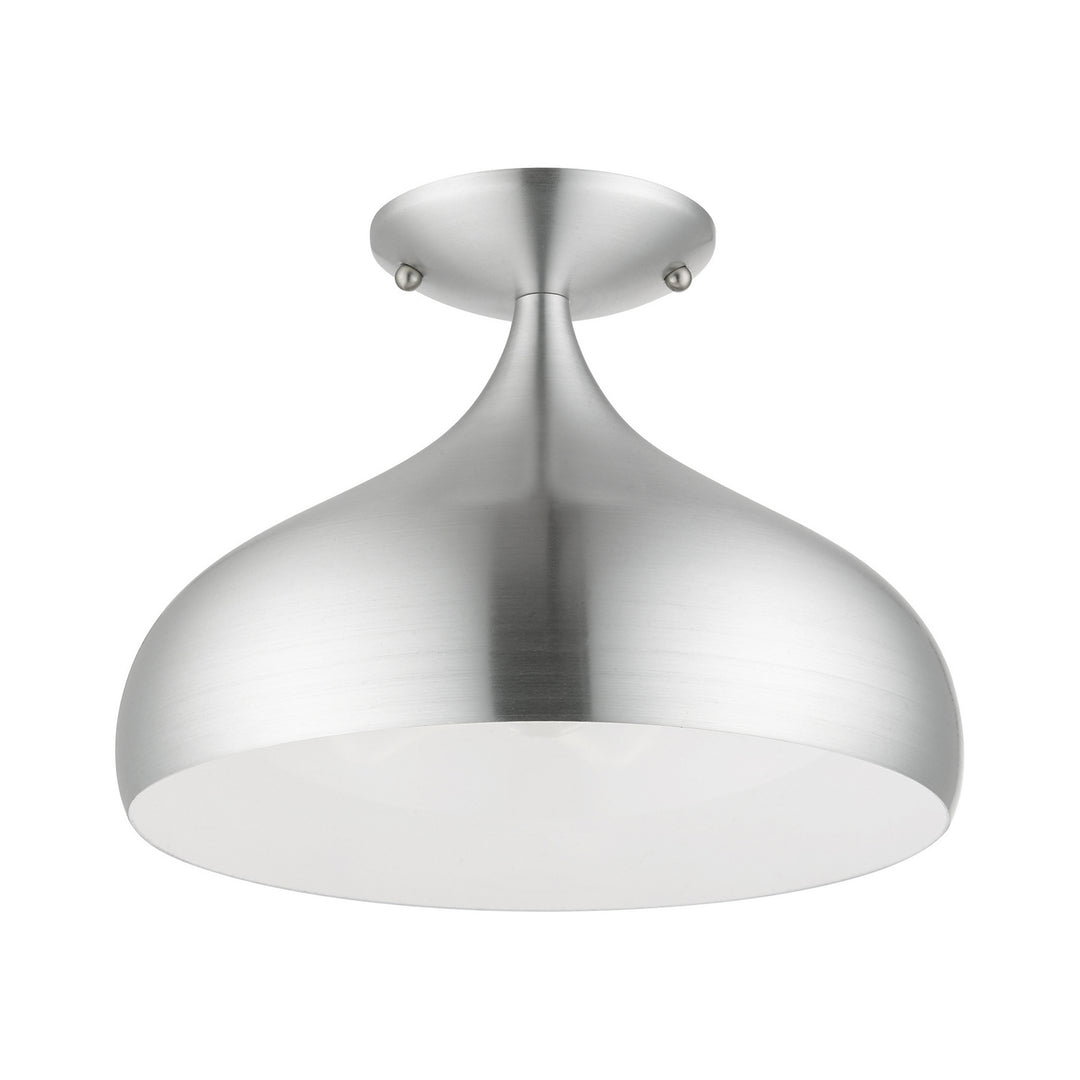 Livex Amador 41050-66 Ceiling Light - Brushed Aluminum