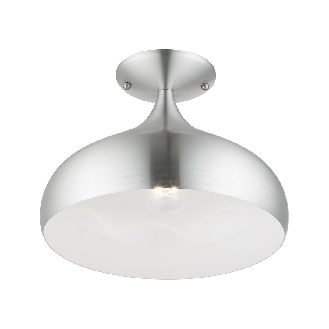 Livex Amador 41050-66 Ceiling Light - Brushed Aluminum