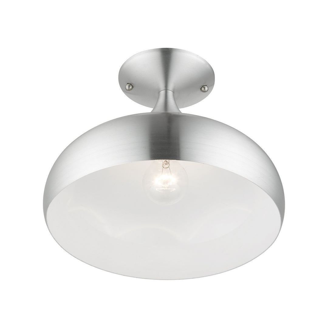 Livex Amador 41050-66 Ceiling Light - Brushed Aluminum