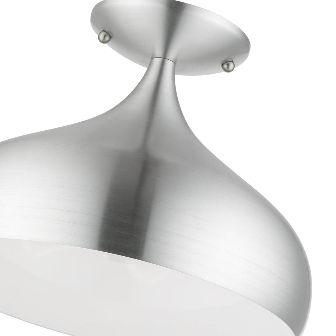 Livex Amador 41050-66 Ceiling Light - Brushed Aluminum