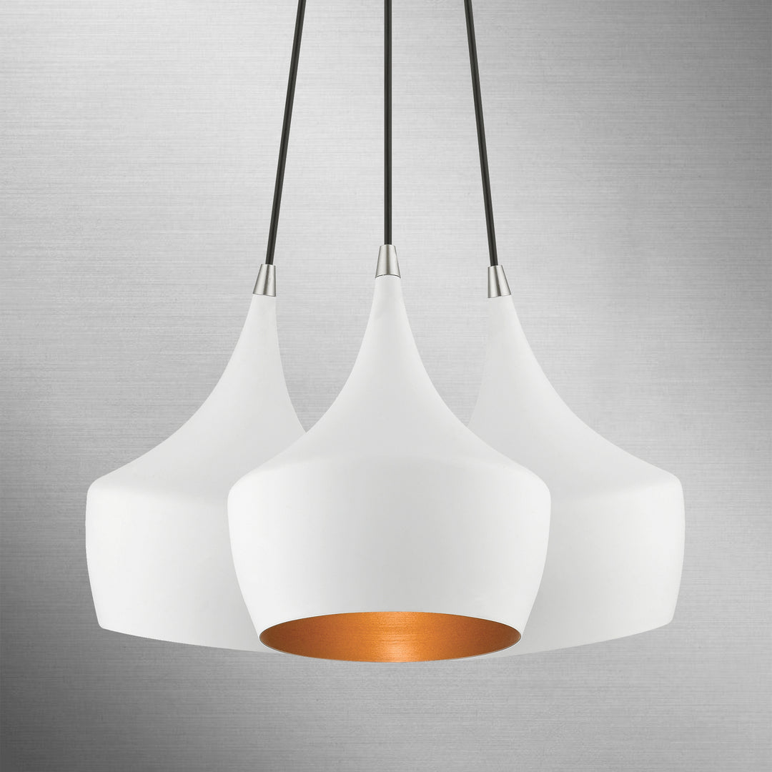 Livex Waldorf 41083-03 Pendant Light - White