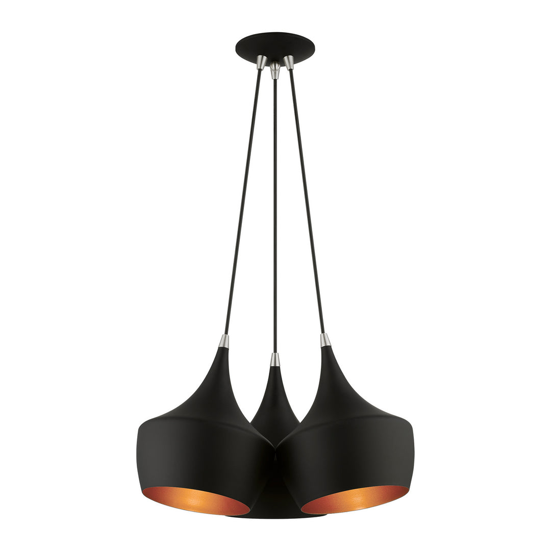 Livex Waldorf 41083-04 Pendant Light - Black