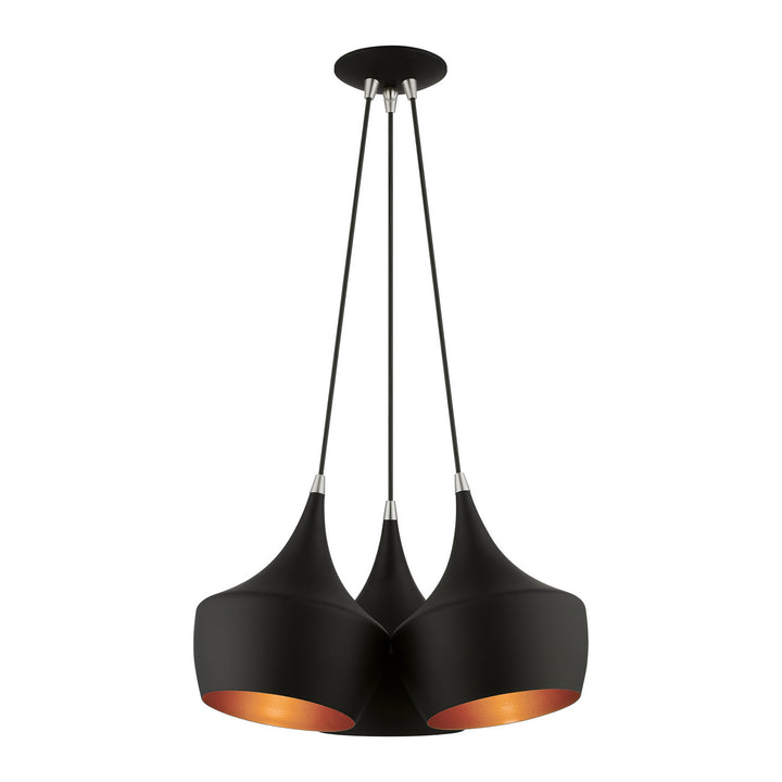 Livex Waldorf 41083-04 Pendant Light - Black