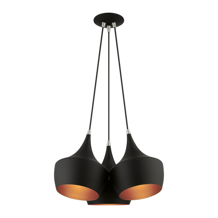 Livex Waldorf 41083-04 Pendant Light - Black