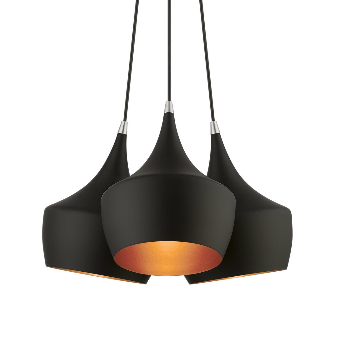 Livex Waldorf 41083-04 Pendant Light - Black
