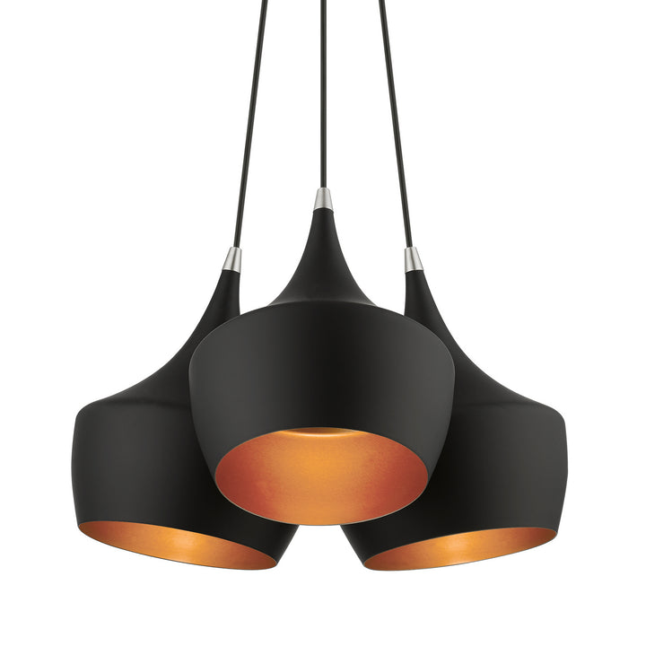 Livex Waldorf 41083-04 Pendant Light - Black