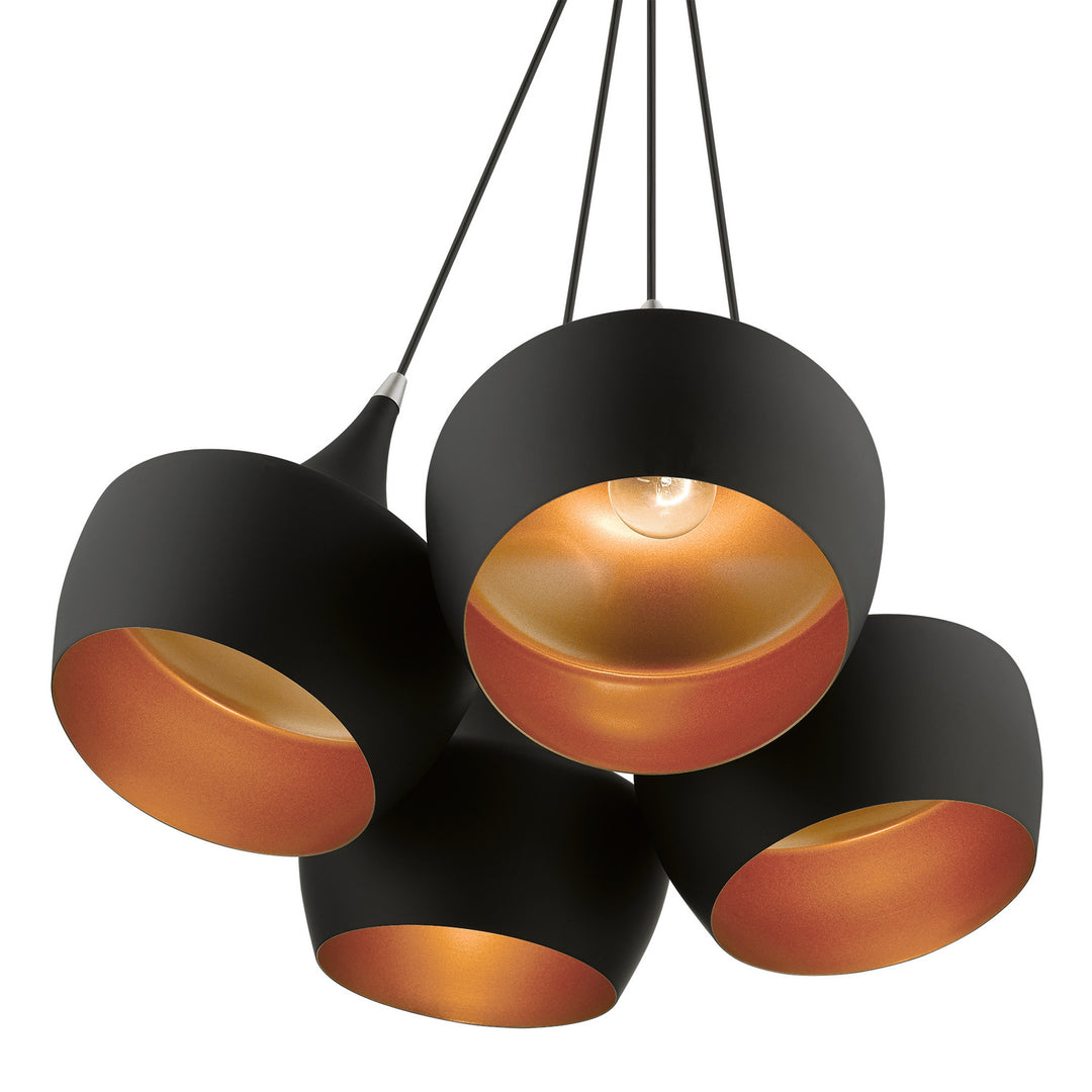 Livex Waldorf 41084-04 Pendant Light - Black