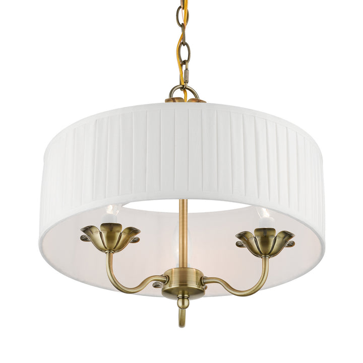 Livex Edinburgh 41773-01 Chandelier Light - Antique Brass