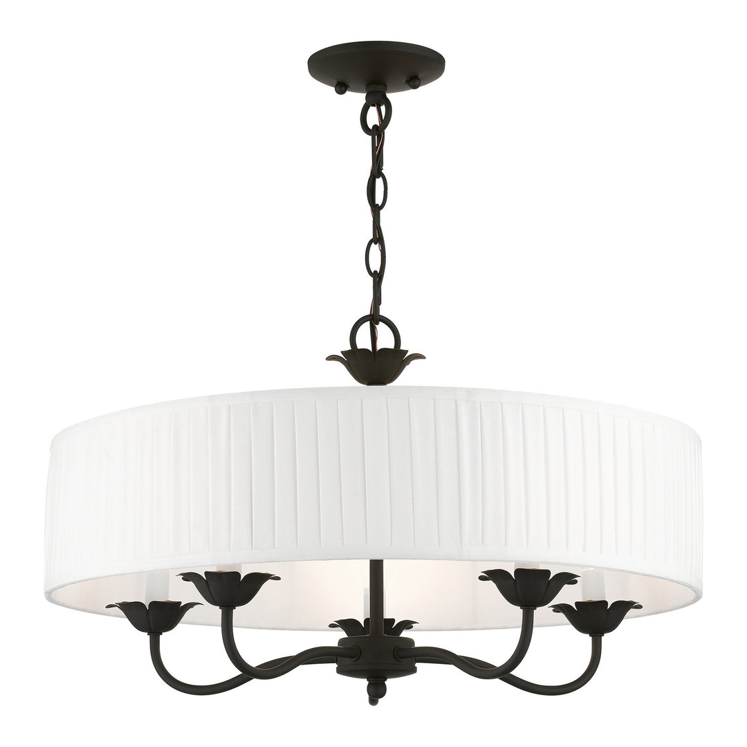 Livex Edinburgh 41775-04 Chandelier Light - Black