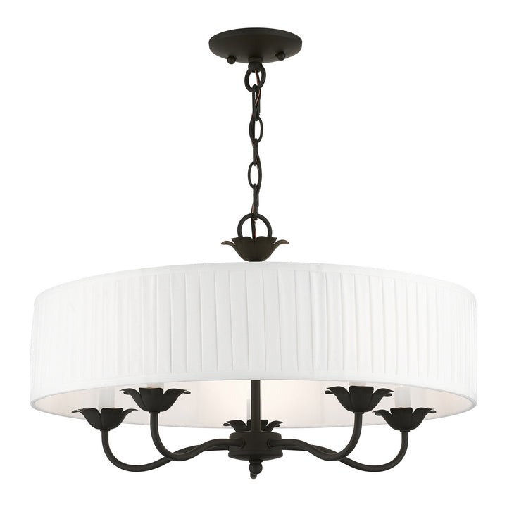 Livex Edinburgh 41775-04 Chandelier Light - Black