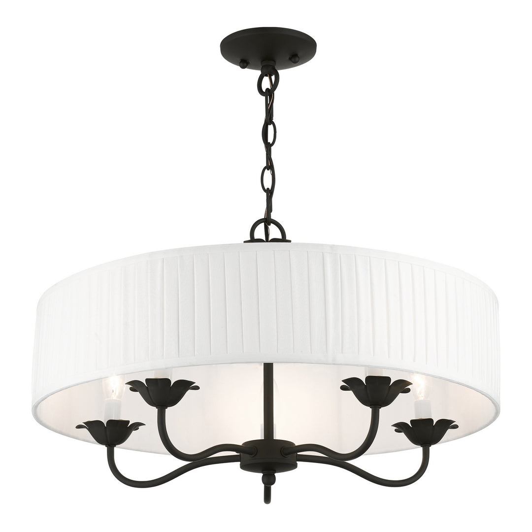 Livex Edinburgh 41775-04 Chandelier Light - Black
