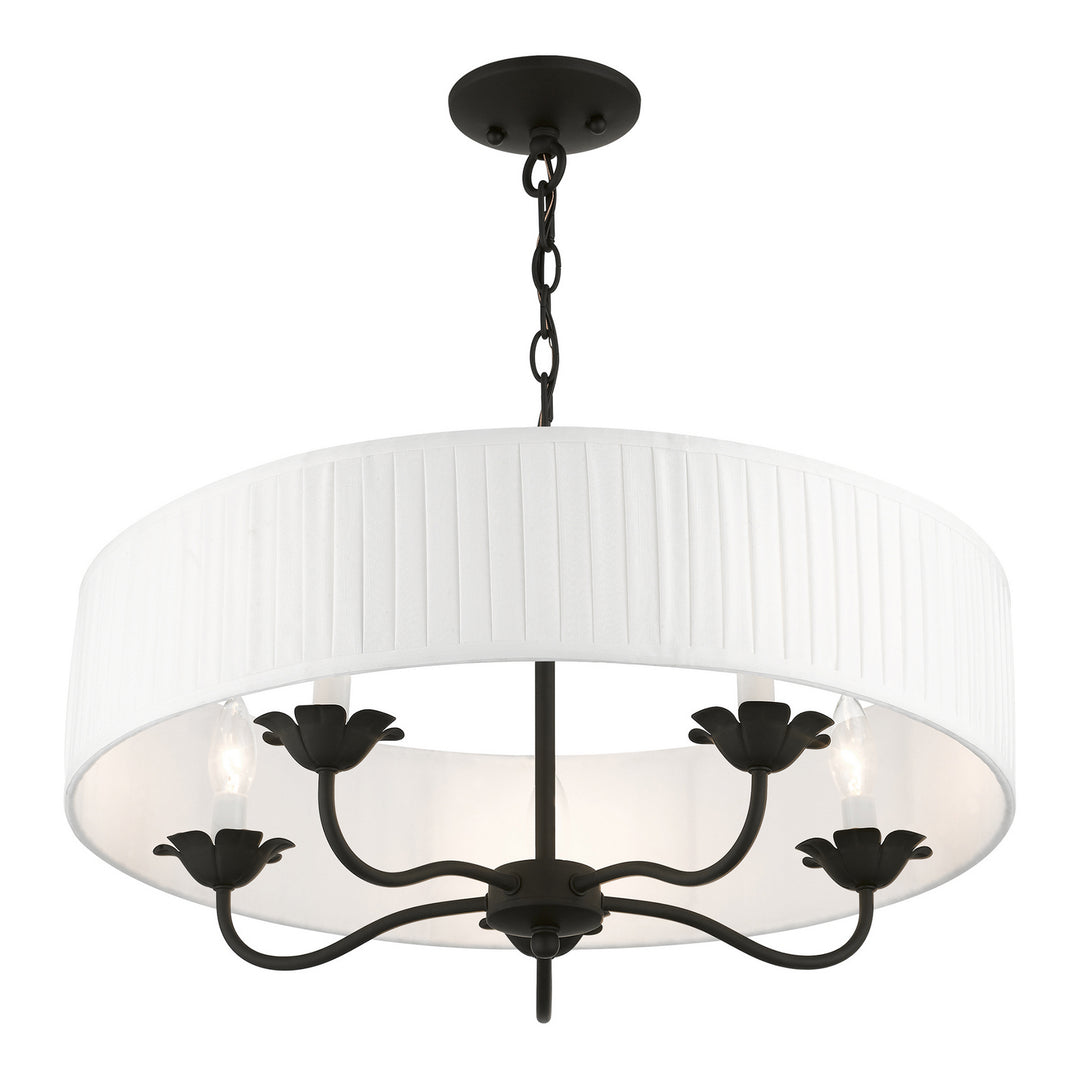 Livex Edinburgh 41775-04 Chandelier Light - Black