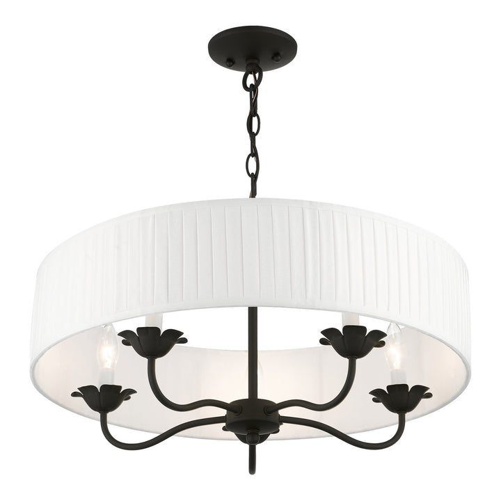 Livex Edinburgh 41775-04 Chandelier Light - Black