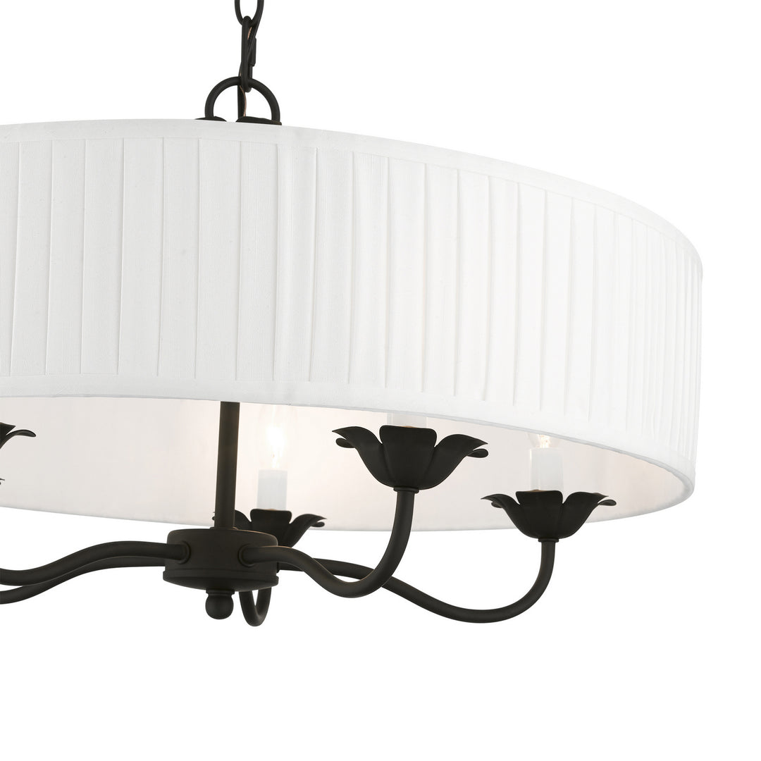 Livex Edinburgh 41775-04 Chandelier Light - Black