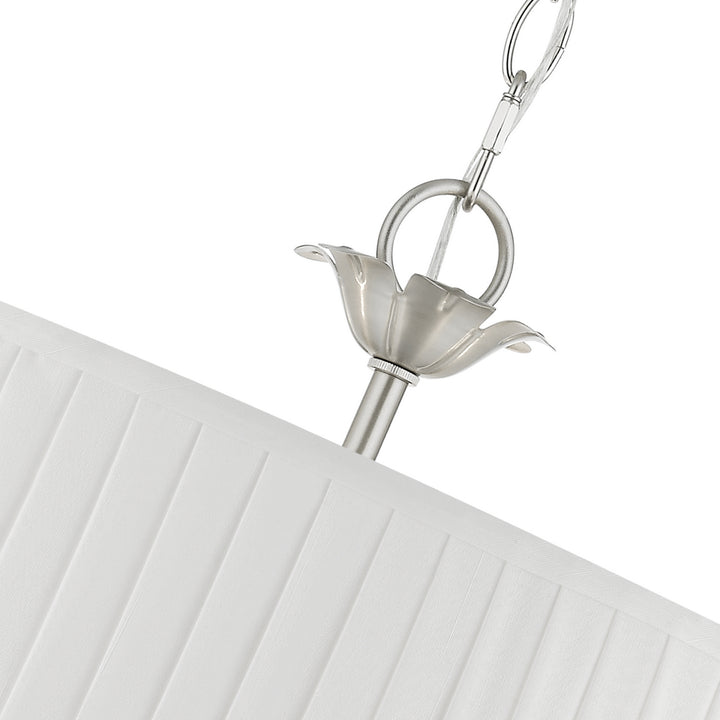Livex Edinburgh 41775-91 Chandelier Light - Brushed Nickel