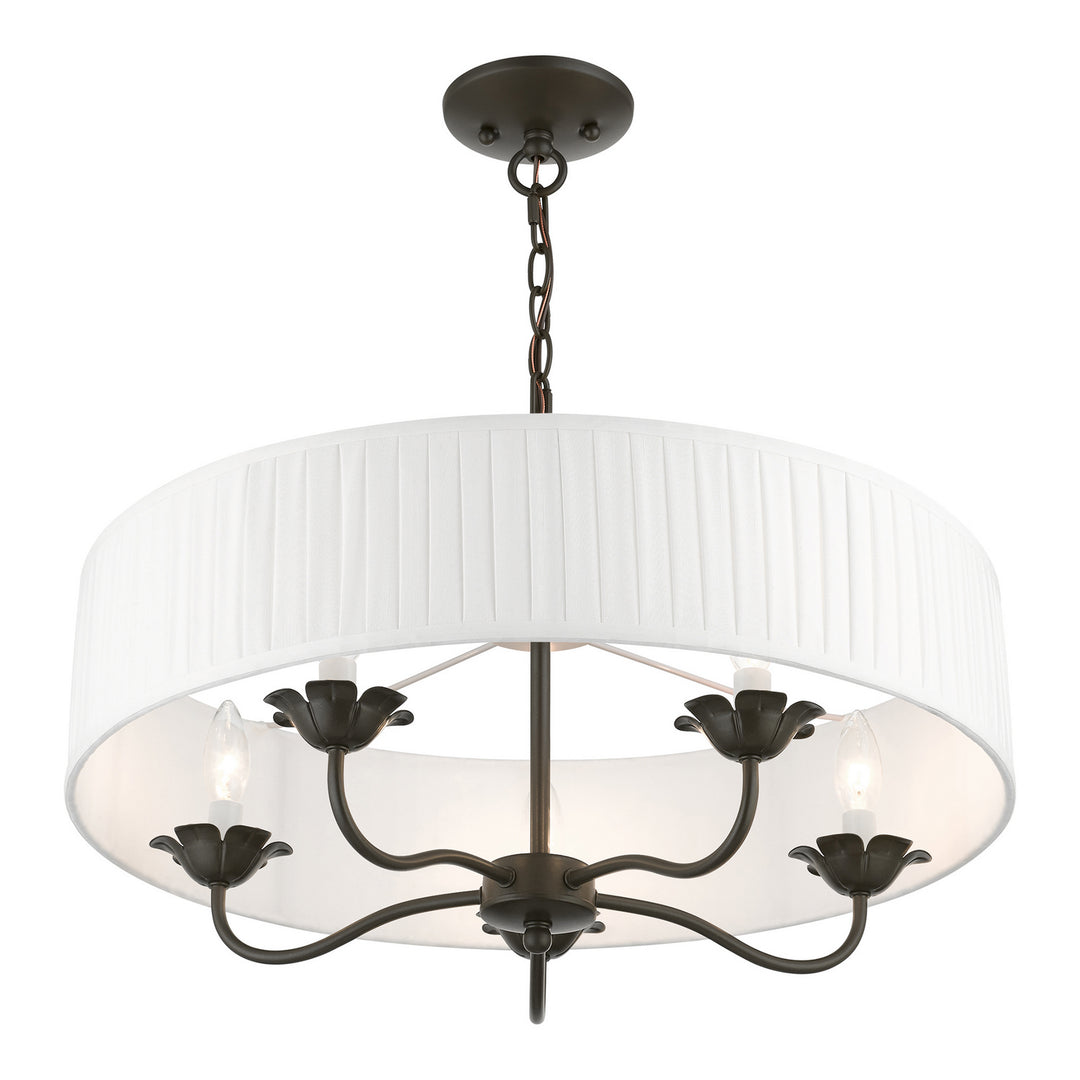 Livex Edinburgh 41775-92 Chandelier Light - English Bronze