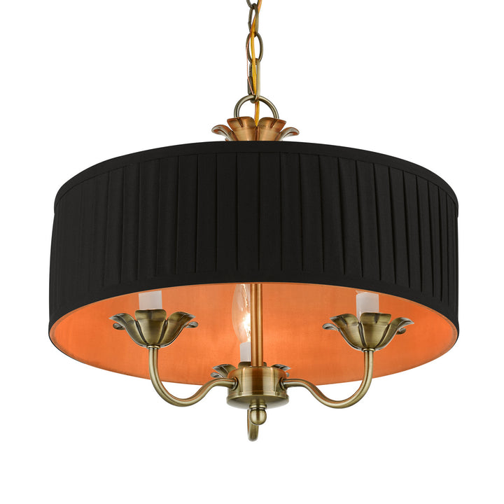Livex Harrington 41863-01 Chandelier Light - Antique Brass