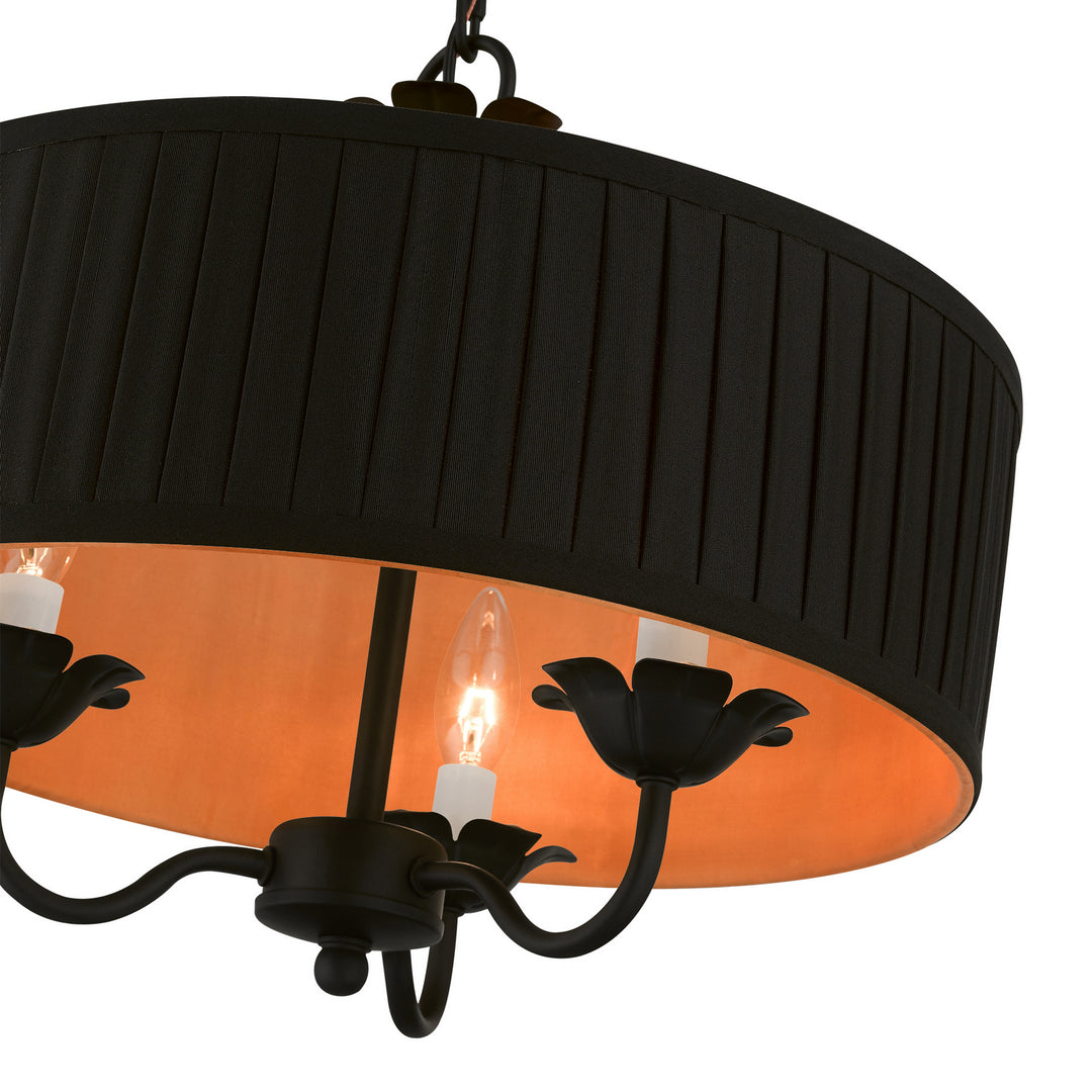 Livex Harrington 41863-04 Chandelier Light - Black