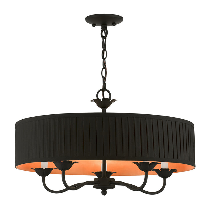 Livex Harrington 41865-04 Chandelier Light - Black