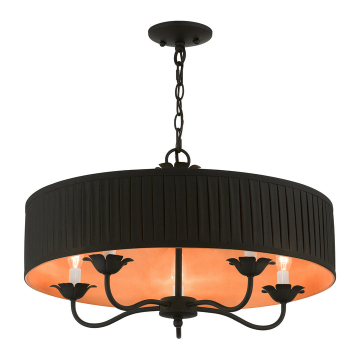 Livex Harrington 41865-04 Chandelier Light - Black