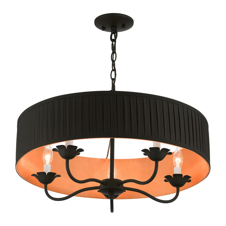 Livex Harrington 41865-04 Chandelier Light - Black