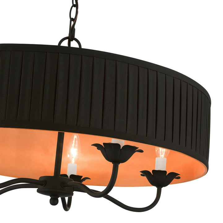 Livex Harrington 41865-04 Chandelier Light - Black