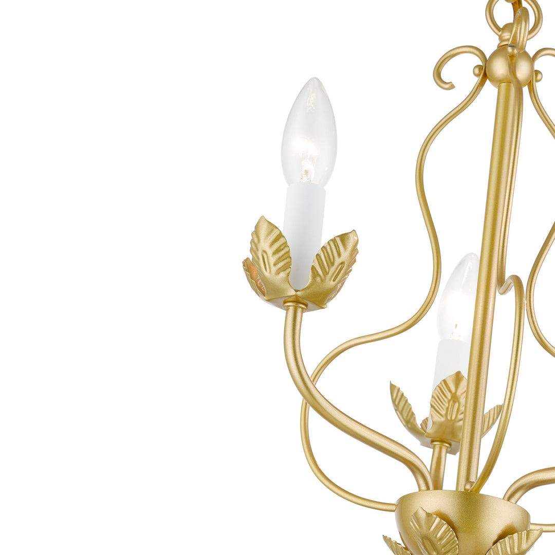 Livex Katarina 42903-33 Chandelier Light - Soft Gold